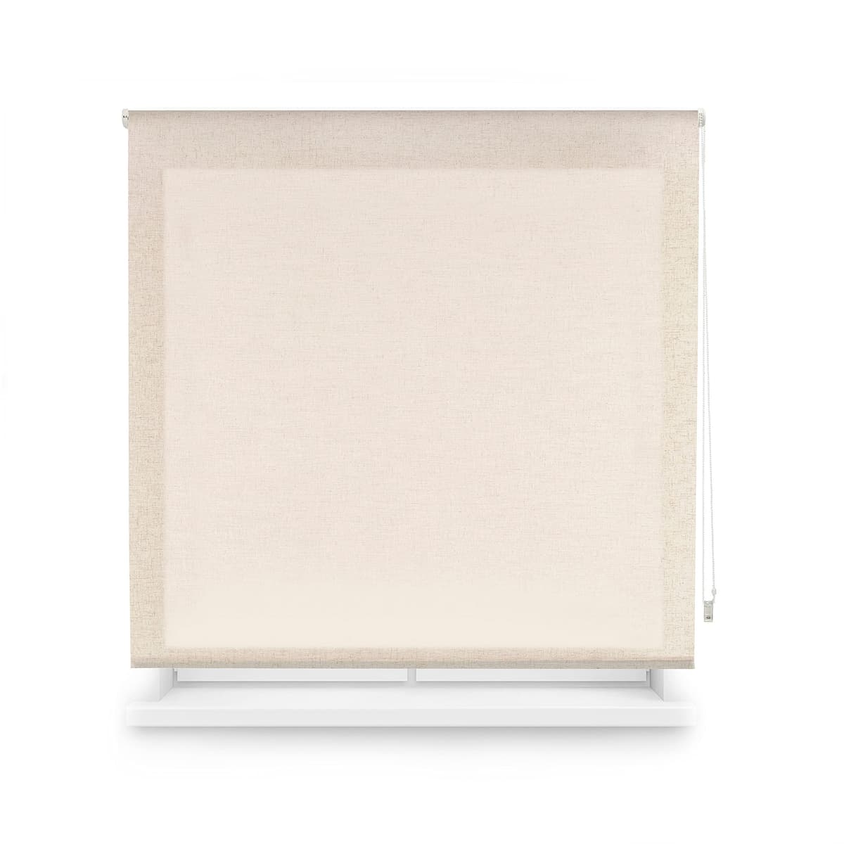 Blindecor Ara | Estor enrollable translúcido liso - Blanco Roto, 160 x 175 cm (ancho por alto) | Tamaño de la Tela 157 x 170 cm | Estores para ventanas — view 35