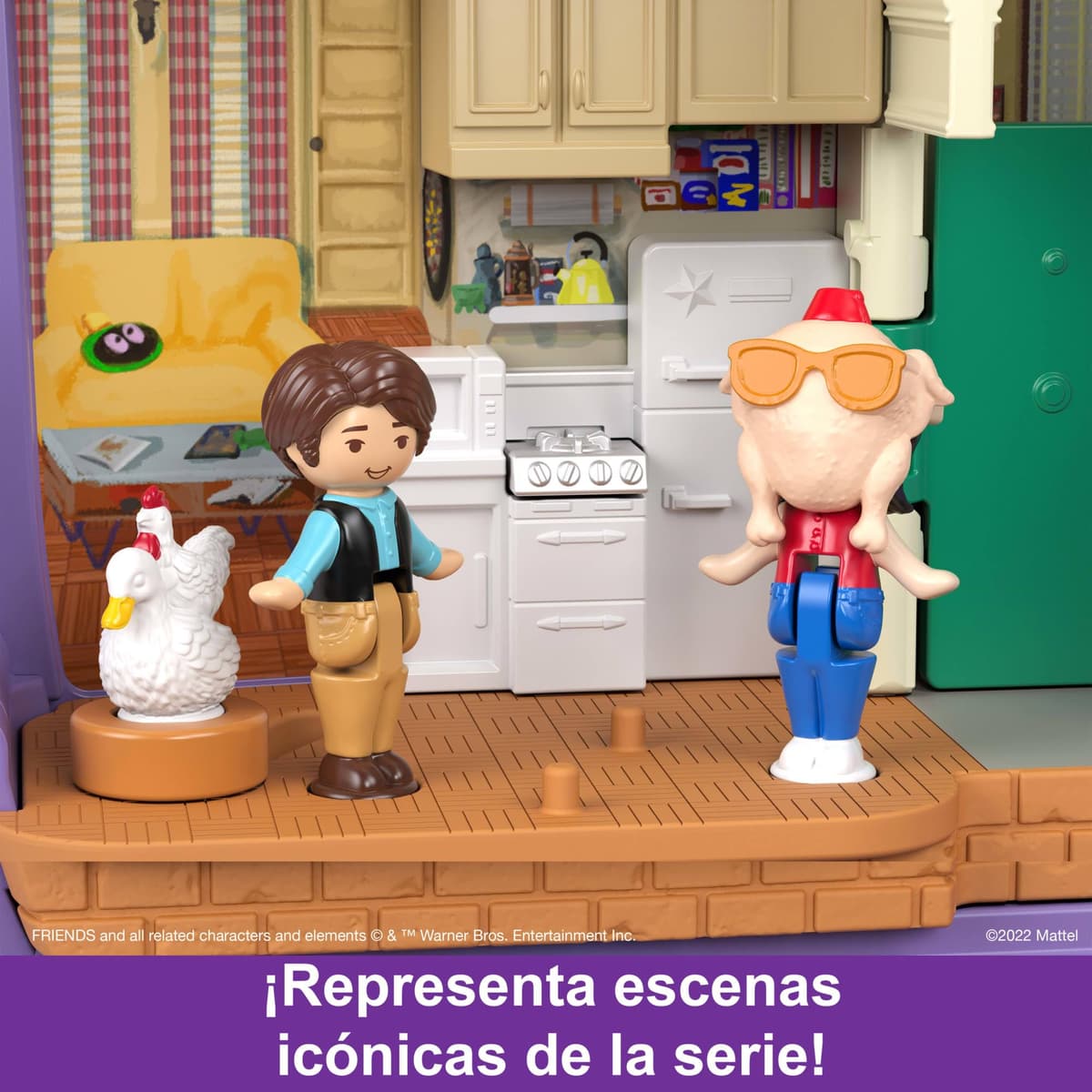 Polly Pocket Conjunto de Juego, Estuche de Friends con 6 muñecos y 9 Accesorios, HKV74 — view 5