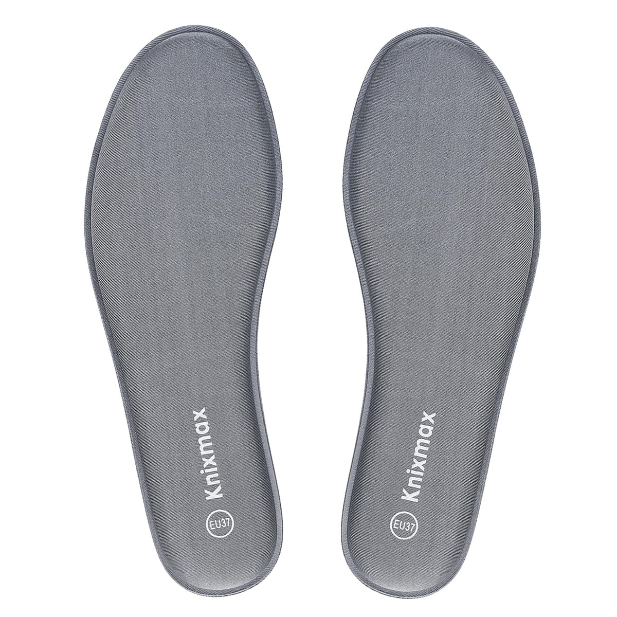 Knixmax Plantillas Memory Foam para Mujer y Hombre Comodidad Plantilla de Zapato Absorción de Impacto Amortiguación Suave Suelas Internas para Zapatillas, Botas