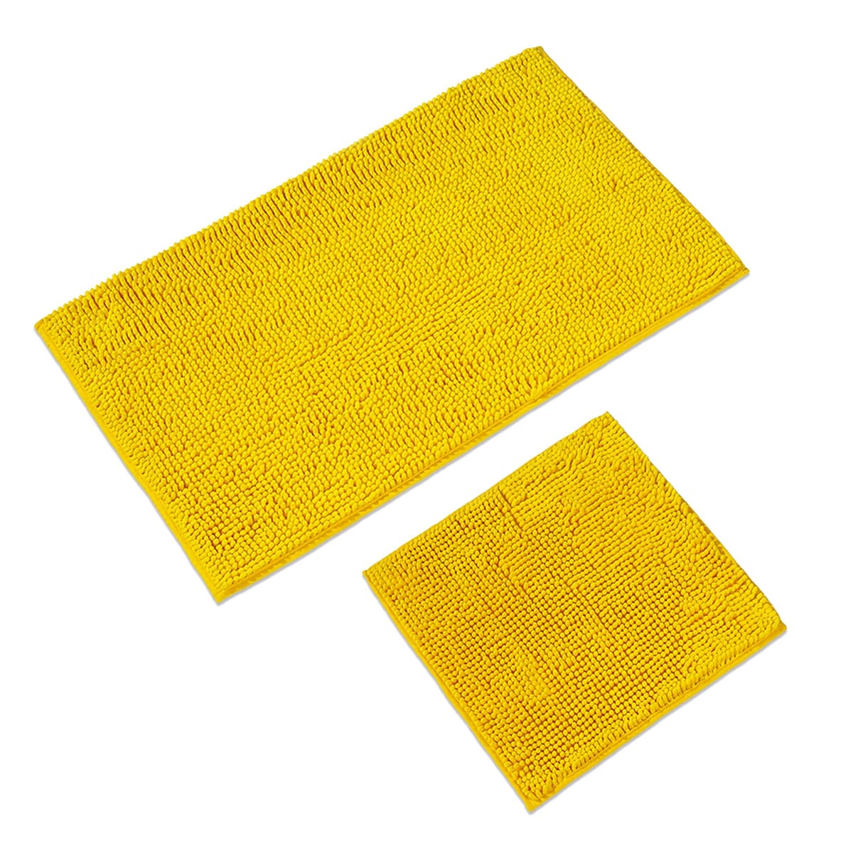 WohnDirect Alfombra Baño Gris 45x45cm • Alfombrilla baño Antideslizante y Lavable • Cómoda Y Súper Absorbente — view 54