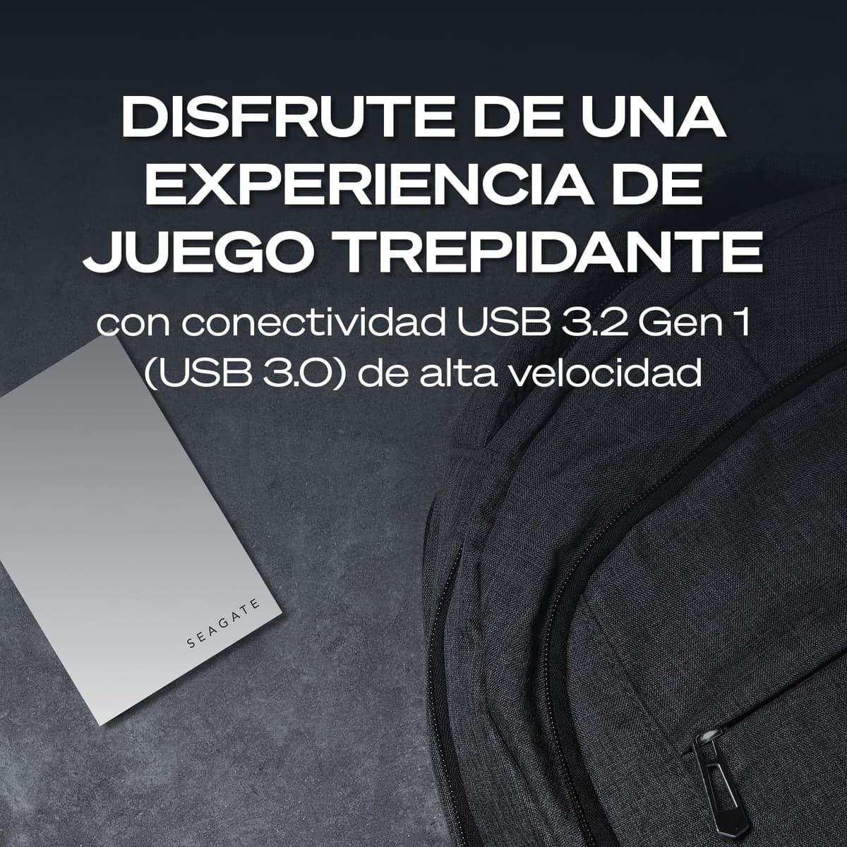 Seagate Game Drive PS4/PS5 5TB, disco duro externo portátil, 2,5", USB 3.0, blanco, LED azul, Plug and Play (STLV5000202) — view 5
