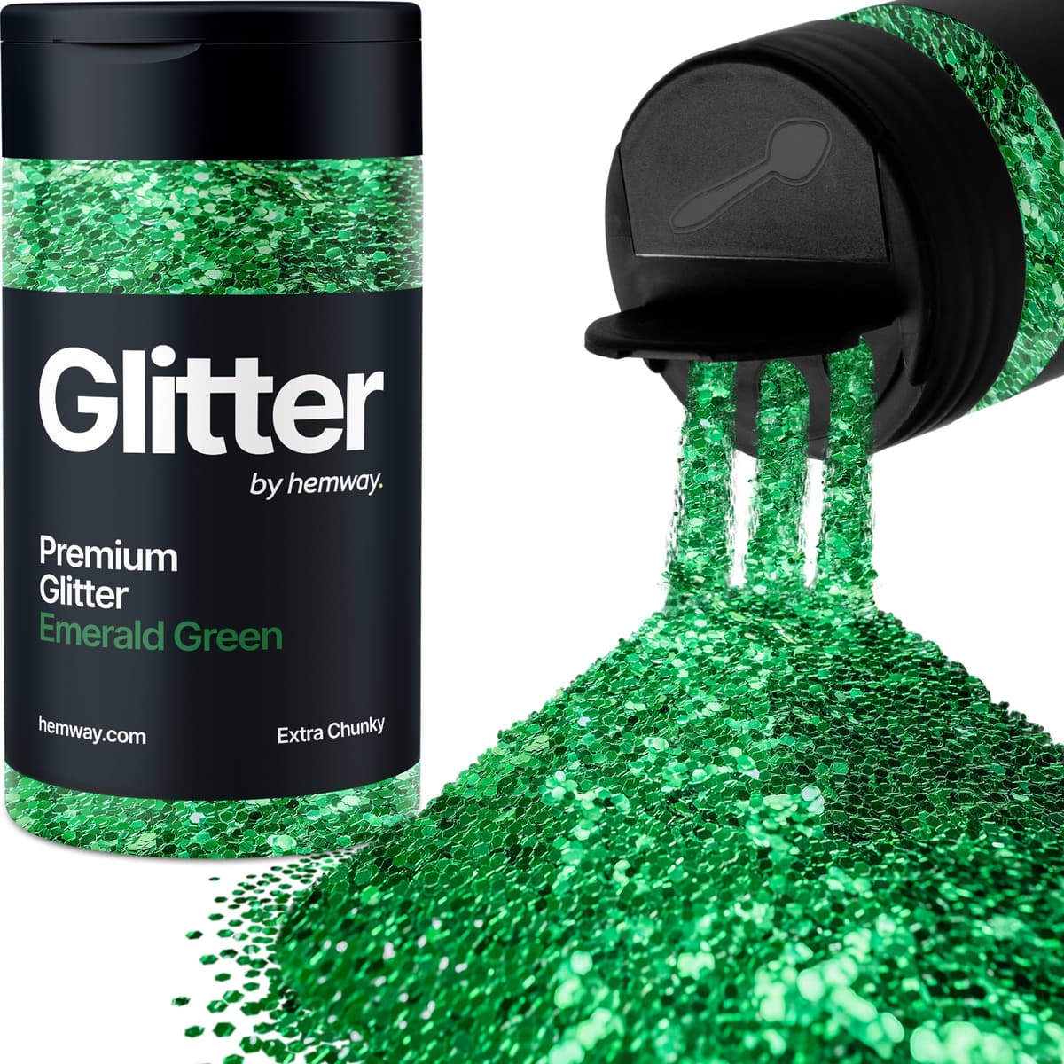 Light Rose Gold Glitter Shaker, 130g Ultrafine Glitter, Crafts 1/128" Metallic Flake Light Rose Gold Sequins, Resin & Epoxy Crafts, Decorating, Halloween, Christmas Nail, Face, Hemway — view 182
