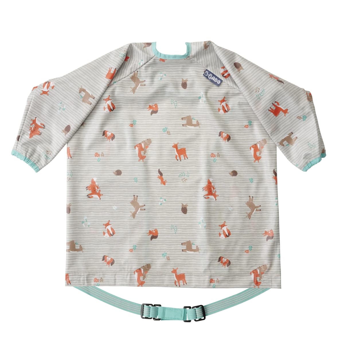 BIBaDO - Long Sleeve Baby Bibs - Babies & Toddlers 6-36 Months - Coverall Weaning Bib - Easy Wipe Clean & Soft Fabric - Attach to Highchair & Tables - Waterproof - Machine Washable — view 26