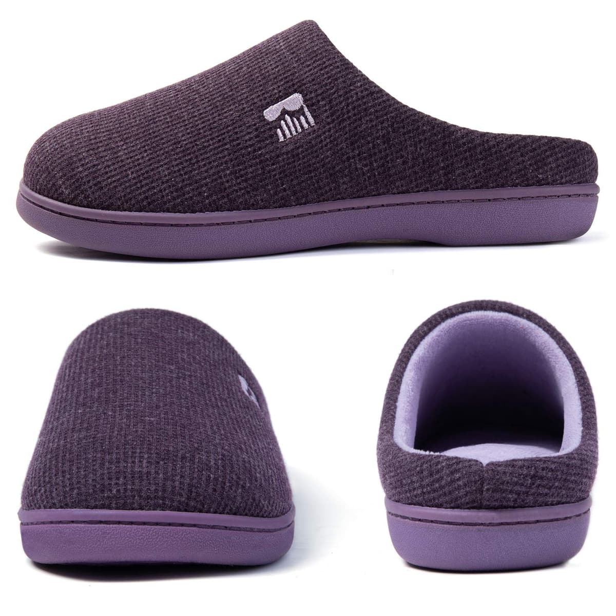 RockDove Women's Original Two-Tone Memory Foam Slipper — view 4