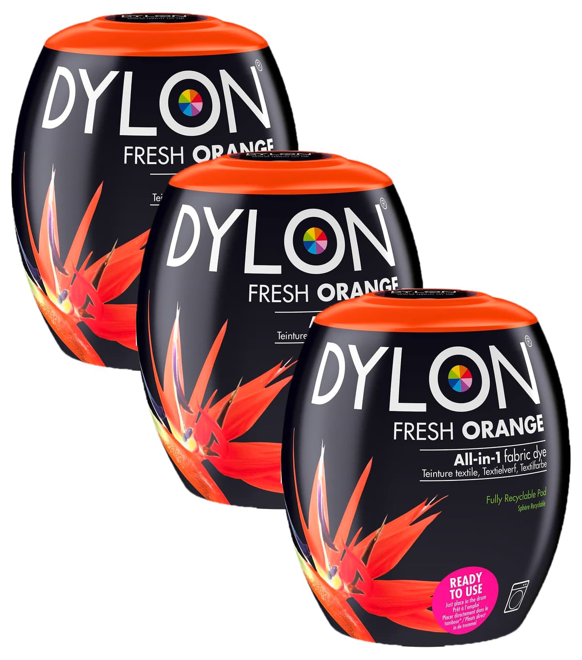 Dylon Washing Machine Fabric Dye Pod Intense Black, 350g, Packaging May Vary — view 19