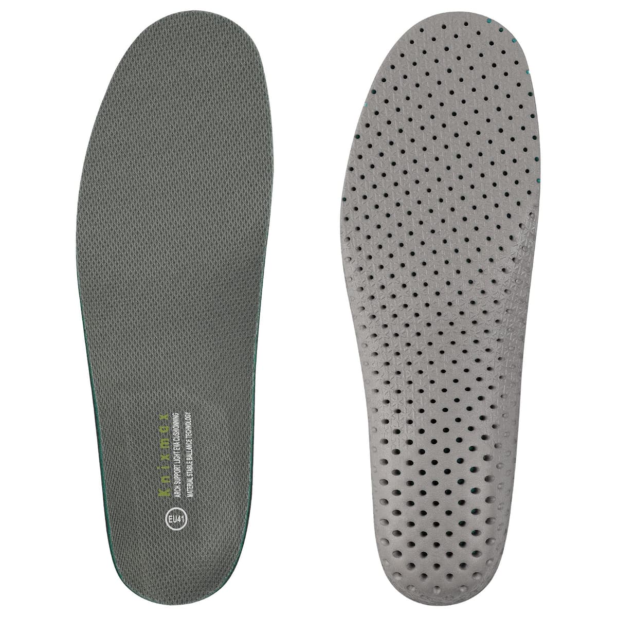 Knixmax Plantillas Deportivas para Hombre y Mujer,Plantillas de Soporte de Arco Transpirable,Cómodas y Amortiguación para Deportes,Correr,Caminar,Senderismo — view 3