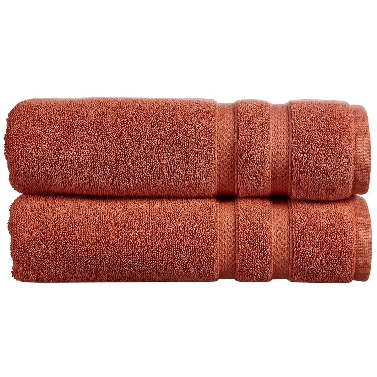 Christy Chroma Bath Towels | Set of 2 | Highly Absorbent Heavyweight 675GSM | Bold and Bright | Soft Velvety Smooth Bathroom Shower Towels | 100% Cotton | Sustainably Made | Ash Grey — view 21