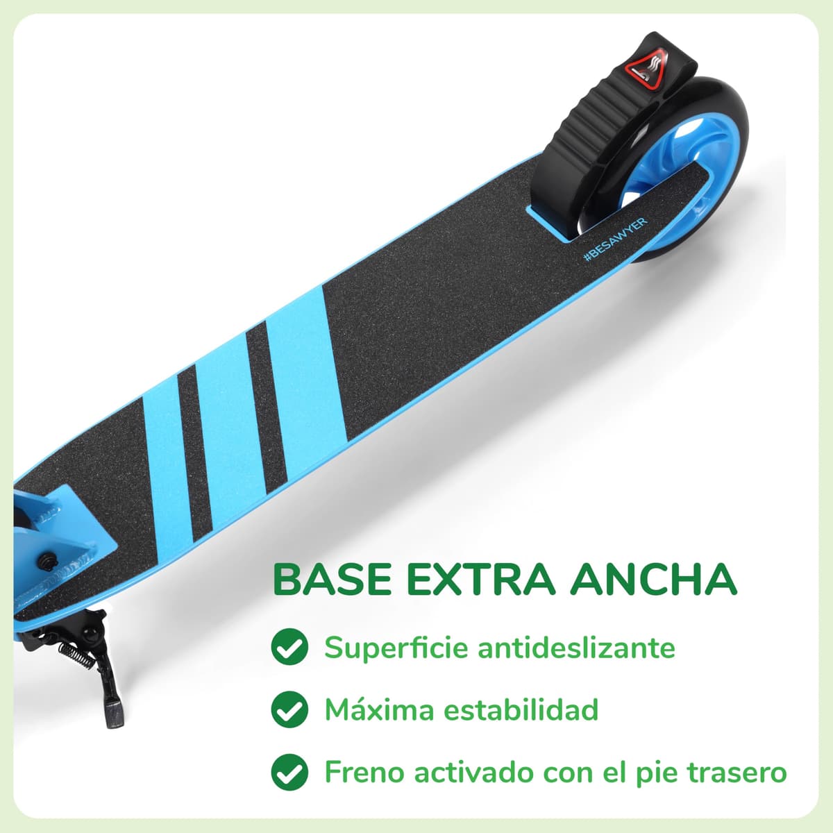 Sawyer Bikes - Patinete Ajustable y Plegable - Niños 6 a 12 Años — view 5