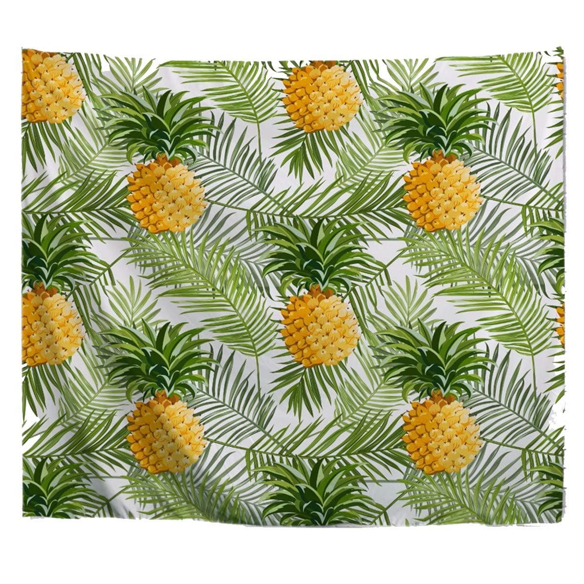 A.Monamour Mermaid And The Sailing Pirate Ship Art Print Fabric Wall Hanging Tapestry Wall Decors Window Curtains For Living Room Bedroom 180X200Cm/71"X80" — view 29
