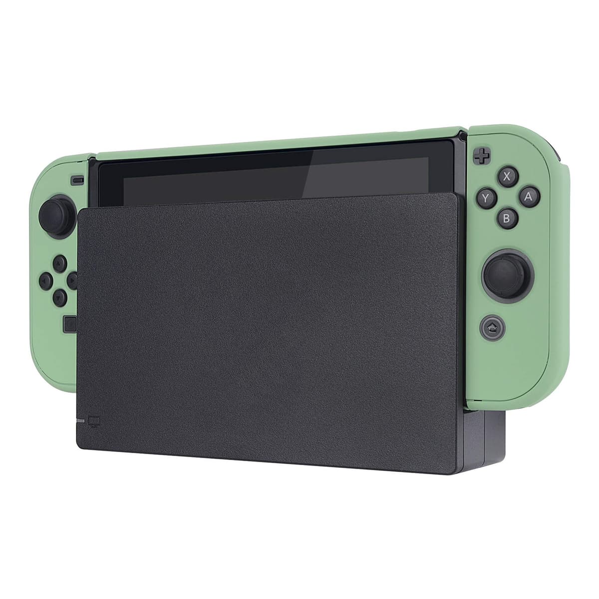 eXtremeRate PlayVital Funda para Nintendo Switch Carcasa Estuche Acoplable Protector Tacto Suave Case de Joycons Protectora Duradera Cover Cáscara para Control Switch Joycon Consola(Matcha Verde) — view 7