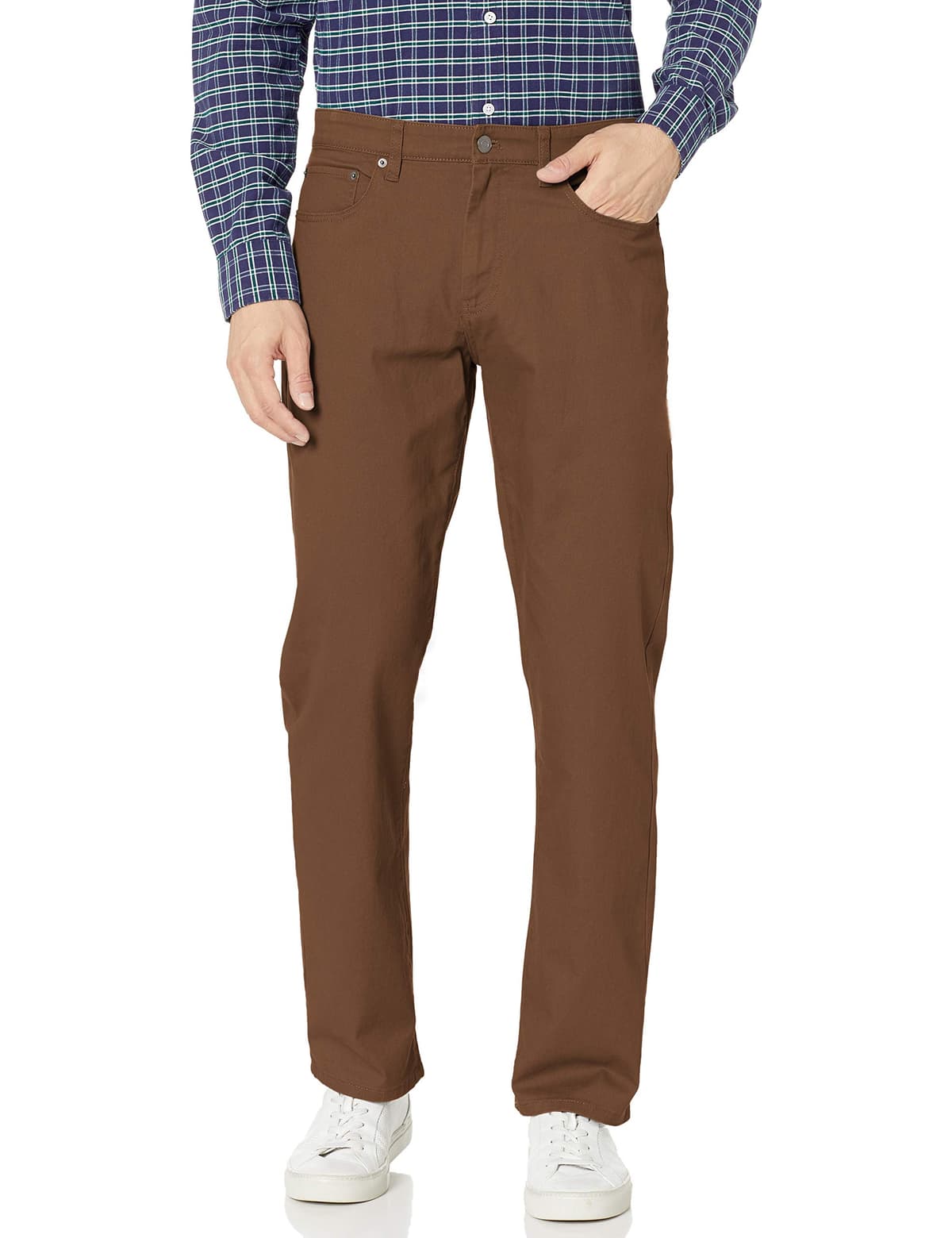 Amazon Essentials Men's Athletic-Fit 5-Pocket Stretch Twill Trouser (Available in Big & Tall) — view 27