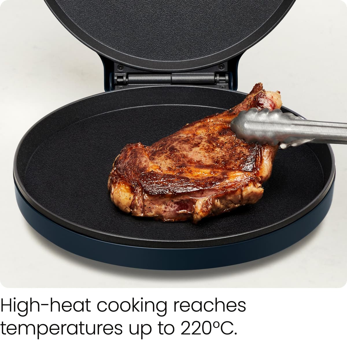 Chefman Everything Maker, 30cm Pizza Oven, Omelette Maker Non Stick Pan, 1570W, 220C High Heat, Digital Cookbook Included, LED Power Indicator Lights and Vertical Storage — view 5