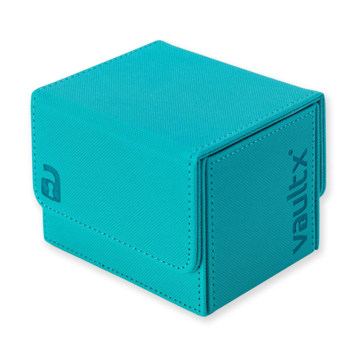 Vault X Caja para mazos de cartas coleccionables de carga lateral, 100+ cartas, material Exo-Tec de primera calidad, tapa magnética extraíble, MTG Commander, TCG (Negro/Amarillo) — view 27