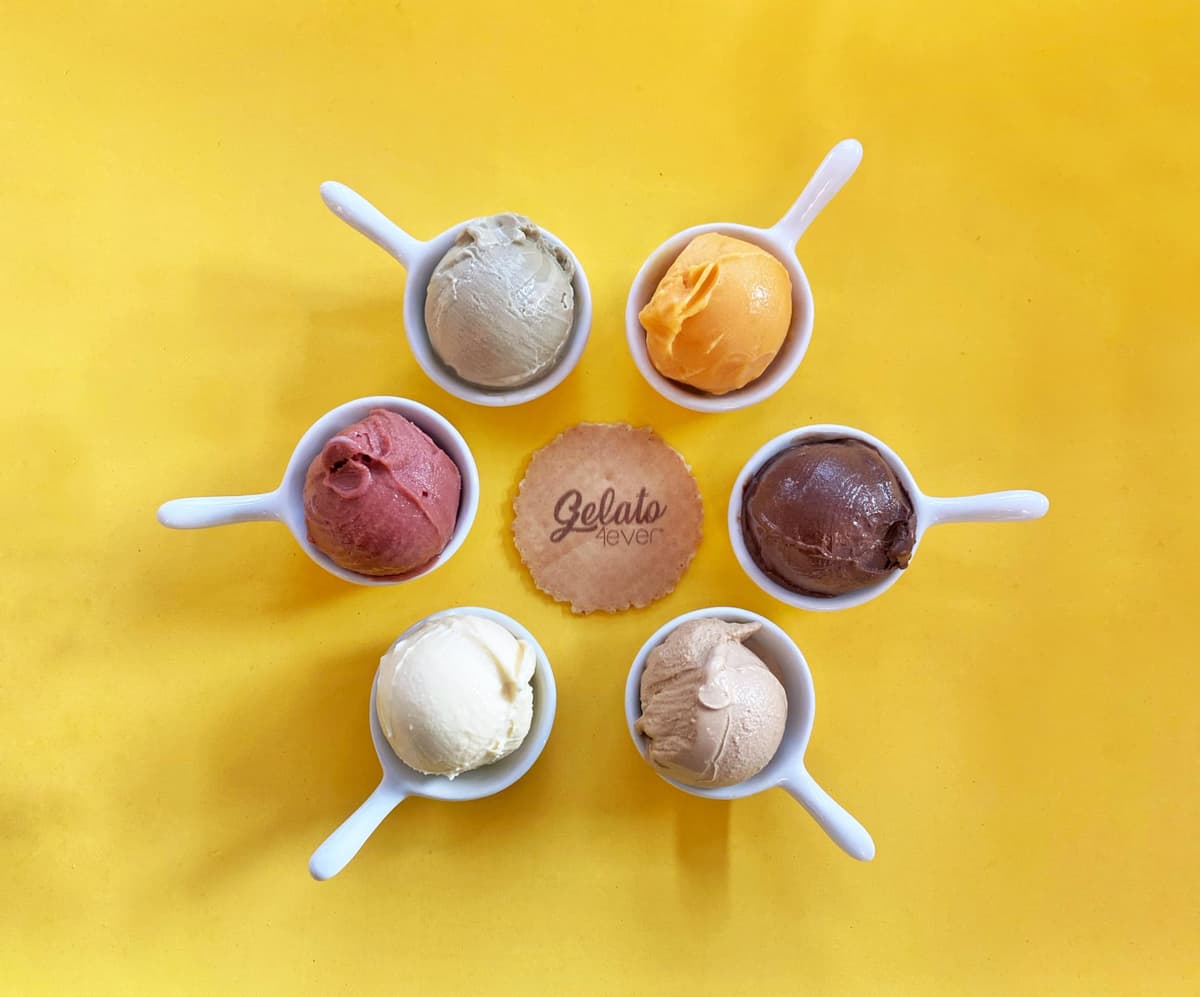 Gelato 4ever - Helado listo para mantecar - Gelato italiano UHT (Avellana) — view 4