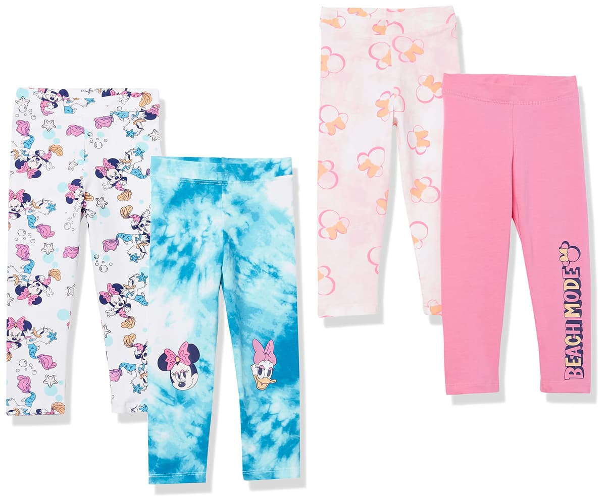 Amazon Essentials Disney | Marvel | Star Wars | Frozen | Princess Girls and Toddlers' Leggings, Multipacks — view 14