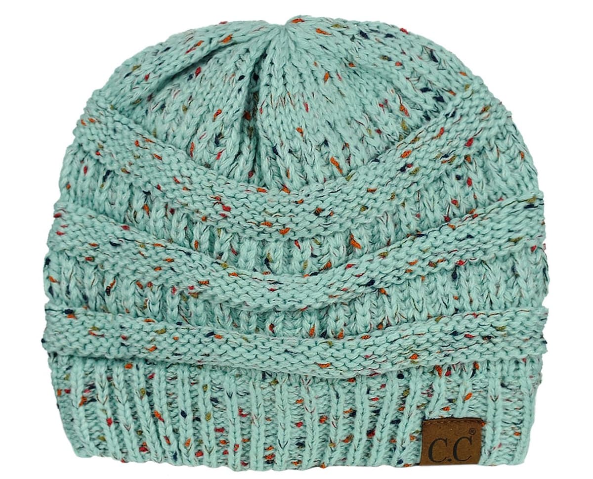 Warm Chunky Soft Stretch Cable Knit Beanie Skully — view 132