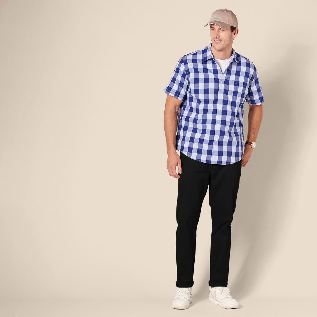 Amazon Essentials Men's Athletic-Fit 5-Pocket Stretch Twill Trouser (Available in Big & Tall) — view 7
