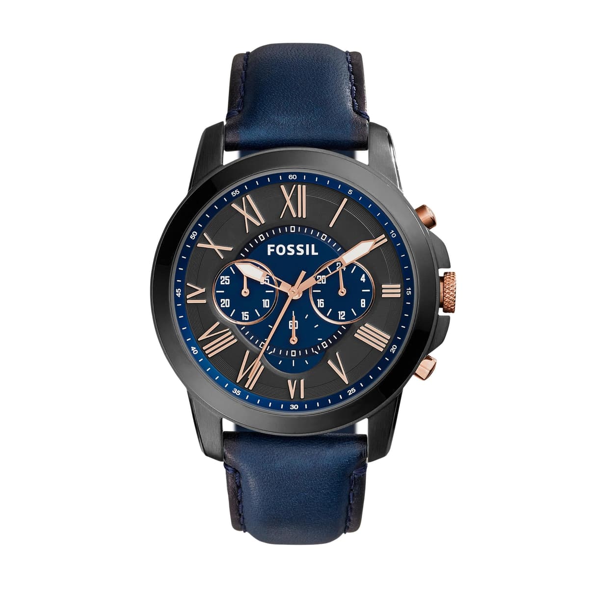 Fossil Men's Watch, Grant Quartz Stainless Steel Chronograph Watch for Men — view 14