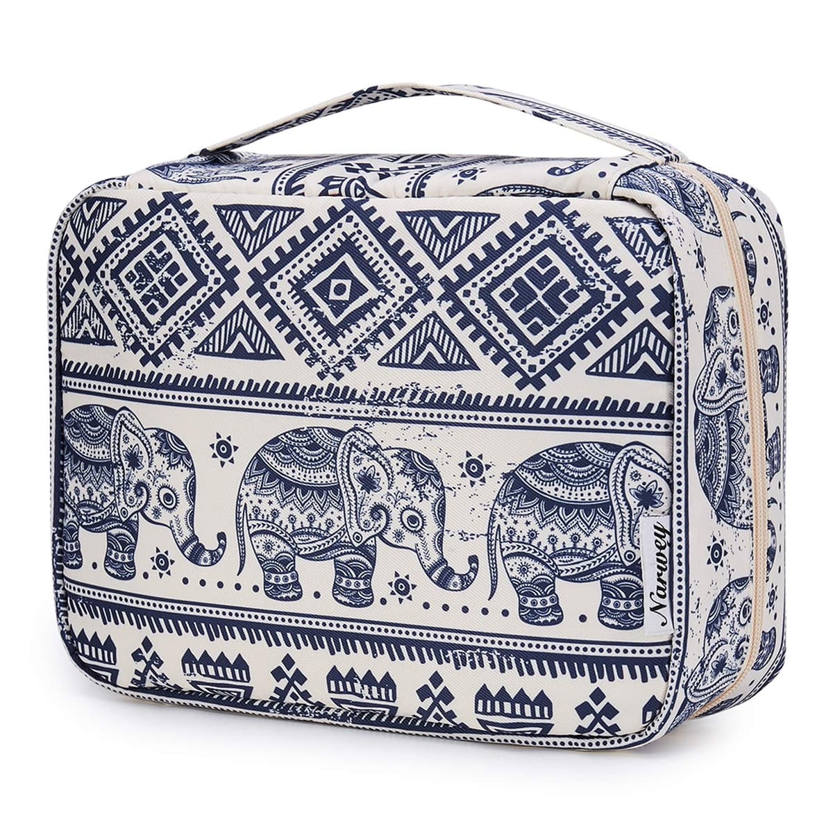 Narwey Travel Hanging Toiletry Wash Bag Toiletry Bags for Women Toiletries Bag Washbag Makeup Cosmetic Organizer for Travel Essentials Accessories — view 19