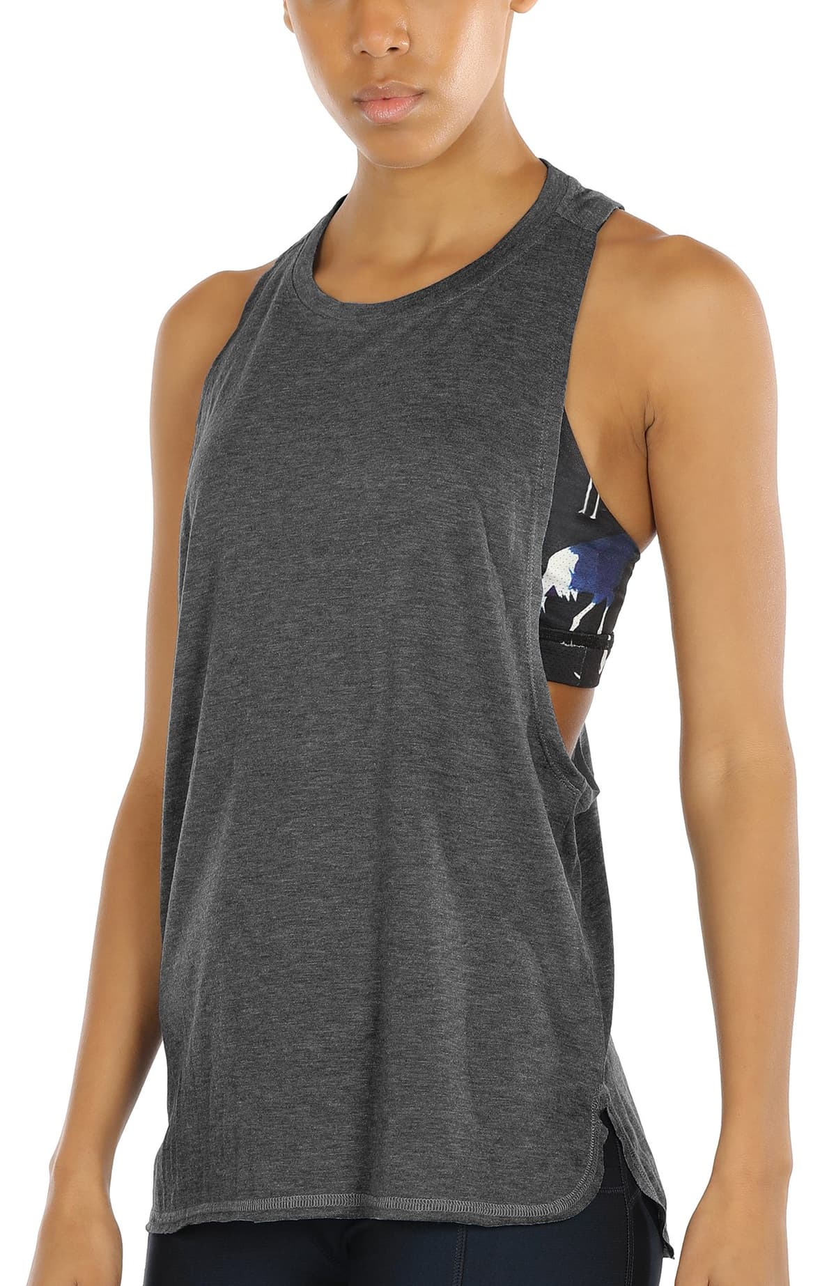 icyzone Sueltas y Ocio Camiseta de Fitness Deportiva de Tirantes para Mujer, Pack de 3 — view 15