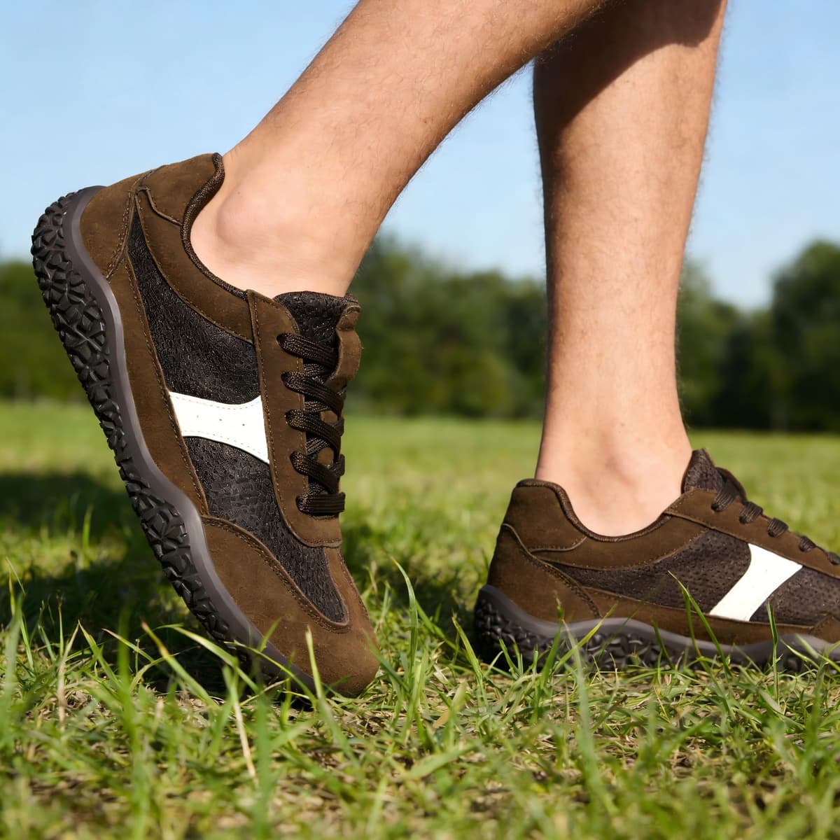 Meik Mangni Unisex Barefoot Zapatillas Minimalistas Hombre Mujer Ligera Zapatos Barefoot Anchos Transpirable y Antideslizante Zapatillas de Trail Running,Tallas:36-46 EU — view 2