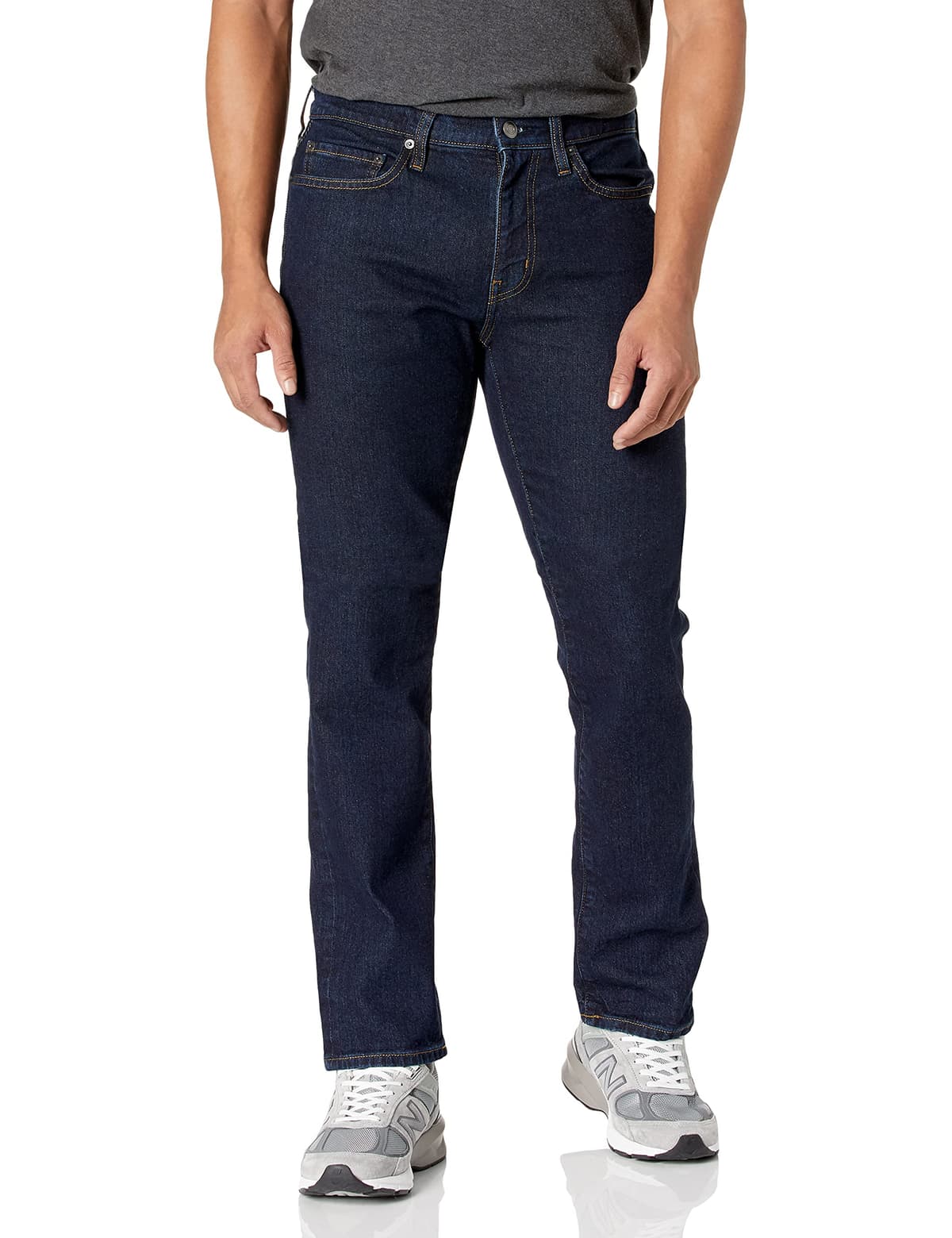 Amazon Essentials Hombre Vaqueros Ajustados - Colores interrumpidos — view 9