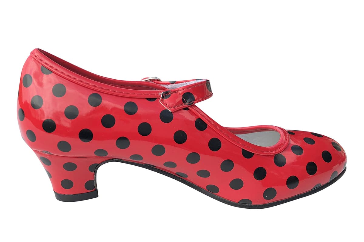 La Senorita | Zapatos de Flamenco para Niña y Mujer | Variedad de Tallas y Colores Disponible | para Sevillanas y Clases de Baile Zapatos de Gitana — view 2
