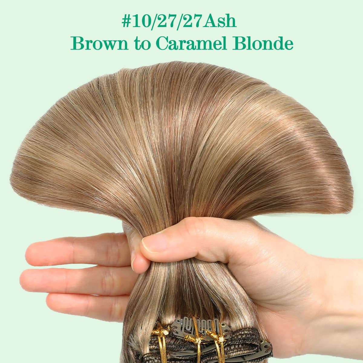 SURNEL Extensiones Clip Pelo Natural 100g 35cm 6 Piezas Castaño Chocolate Extensiones De Clip De Humano Real Extensiones Pelo Natural Remy (C#4-35cm) — view 20