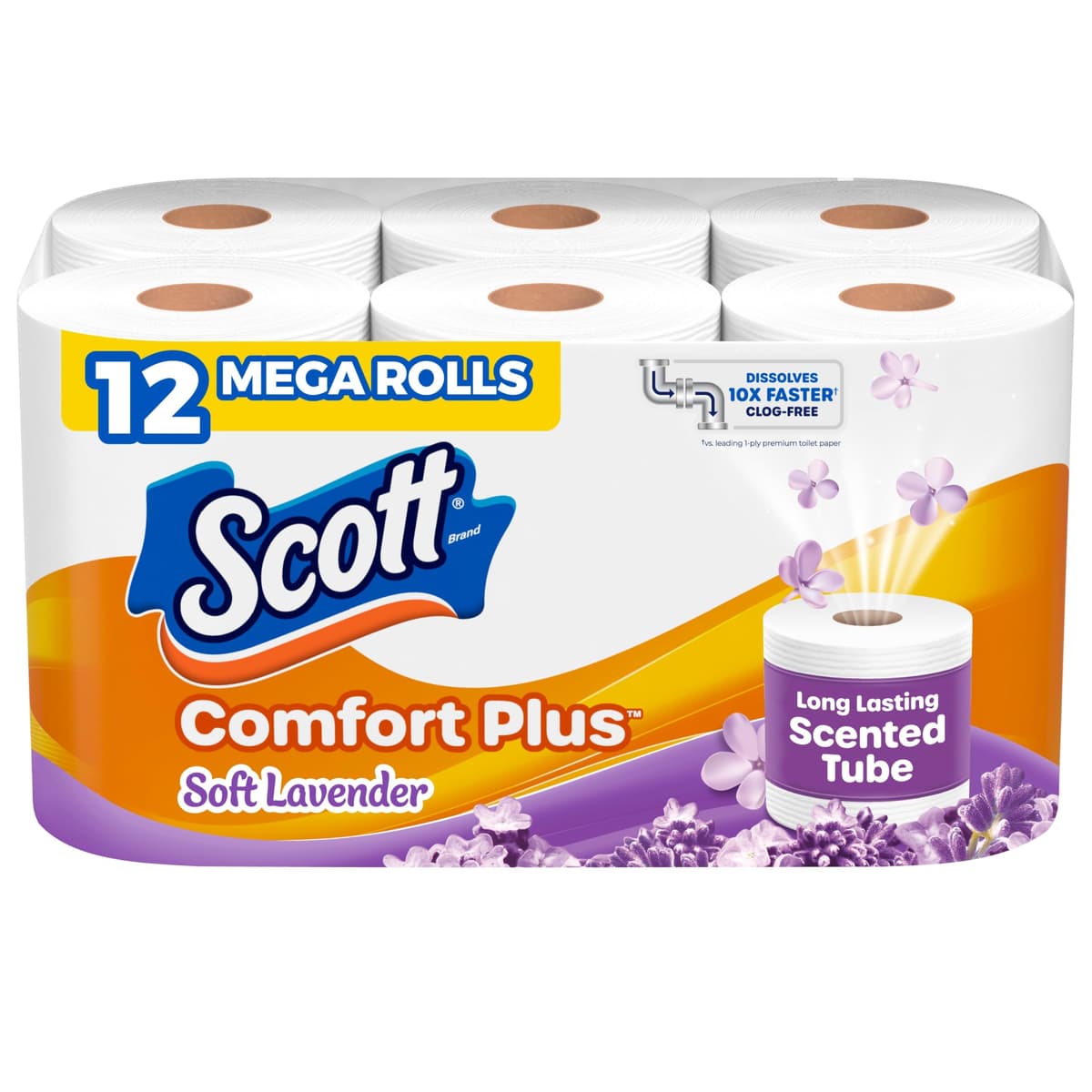 Scott Comfortplus Toilet Paper, Double Roll, Bath Tissue, 18 Count — view 33