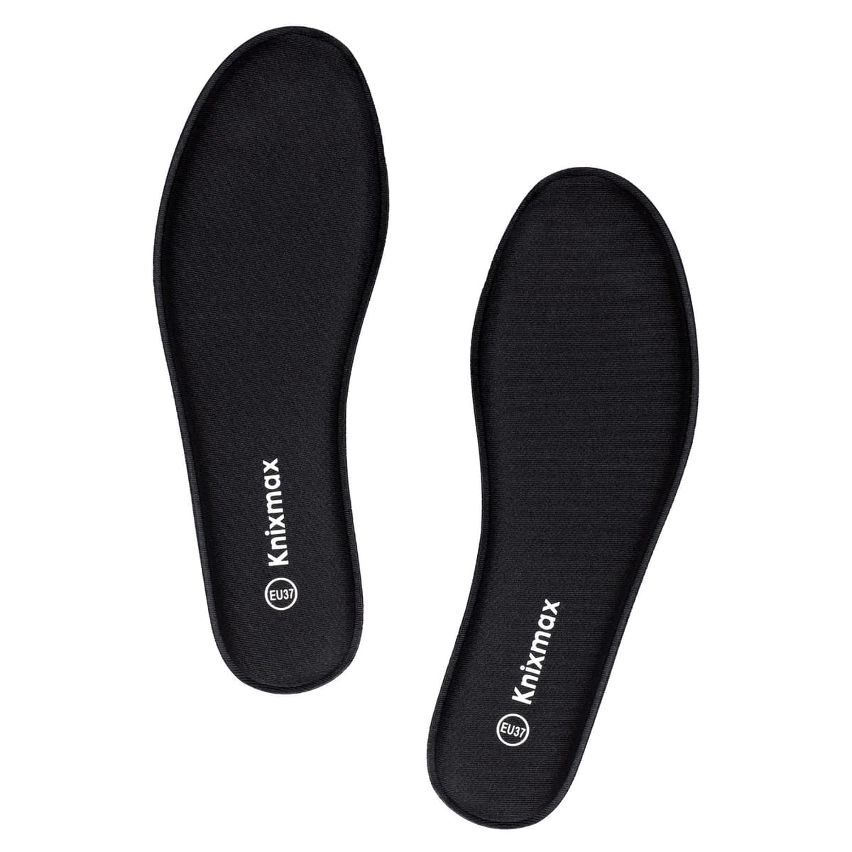 Knixmax Memory Foam Insoles for Men & Women - Comfort Inner Soles Cushioned Shoe Inserts Replacement Innersoles for Trainers, Walking Shoes, Wellies, Boots - UK Size 3UK~13UK