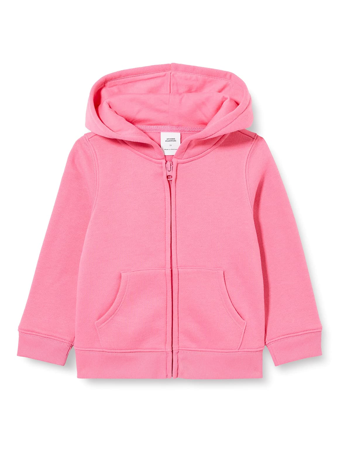 Amazon Essentials Girls Fleece Zip-Up Hoodie Sweatshirt — view 11