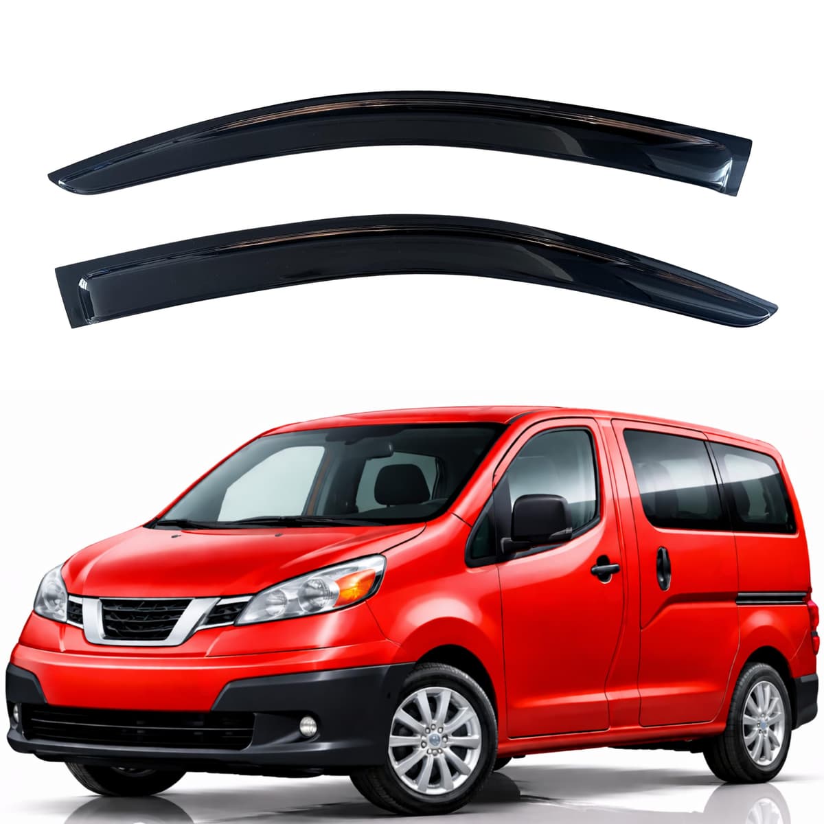 KPY Rain Guards Fit for 2006-2013 Lexus IS250 IS350, Out-Channel Window Visors Vent Wind Deflectors 4PC, Car Accessories for 06-13 Lexus is Series — view 37
