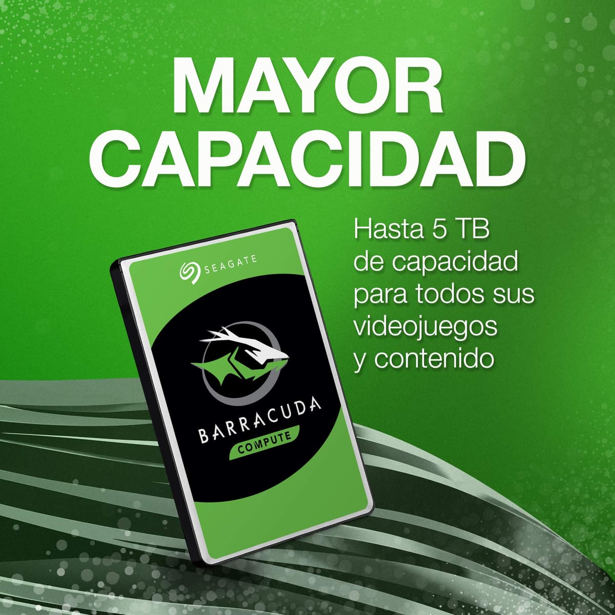 Seagate BarraCuda 1TB, Disco Duro HDD Interno, 2.5 Pulgadas, SATA 6 Gb/s, 5400 RPM, 128 MB de caché, para PC y portátil, Paquete Abre-fácil, Rescue Services (ST1000LM048) — view 4