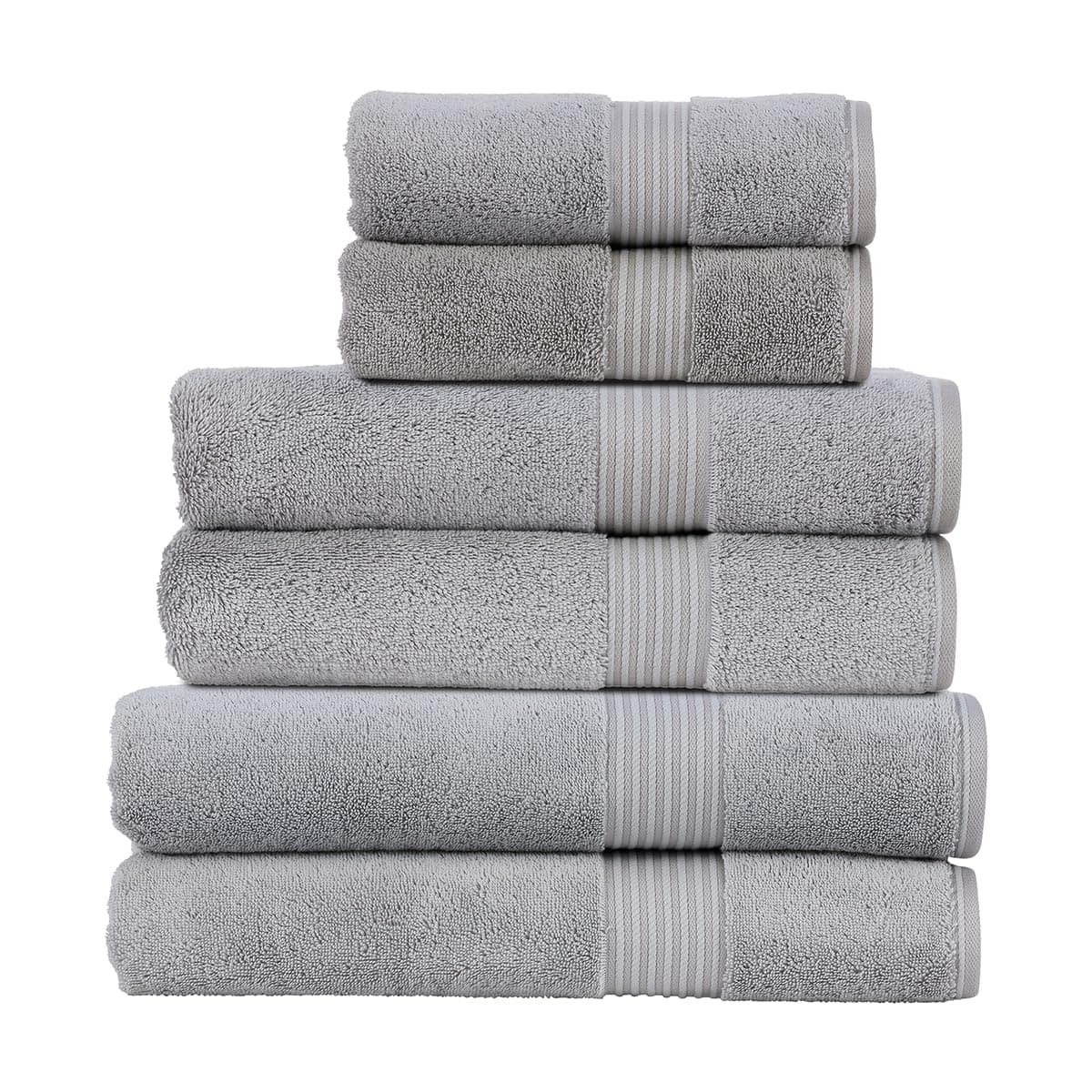 Christy Supreme Hygro 2 Hand Towels Set | Mineral Blue | 100% Luxury Supima Cotton | Ultra Soft | Super Absorbent | 650GSM | Plush and Long Lasting — view 112