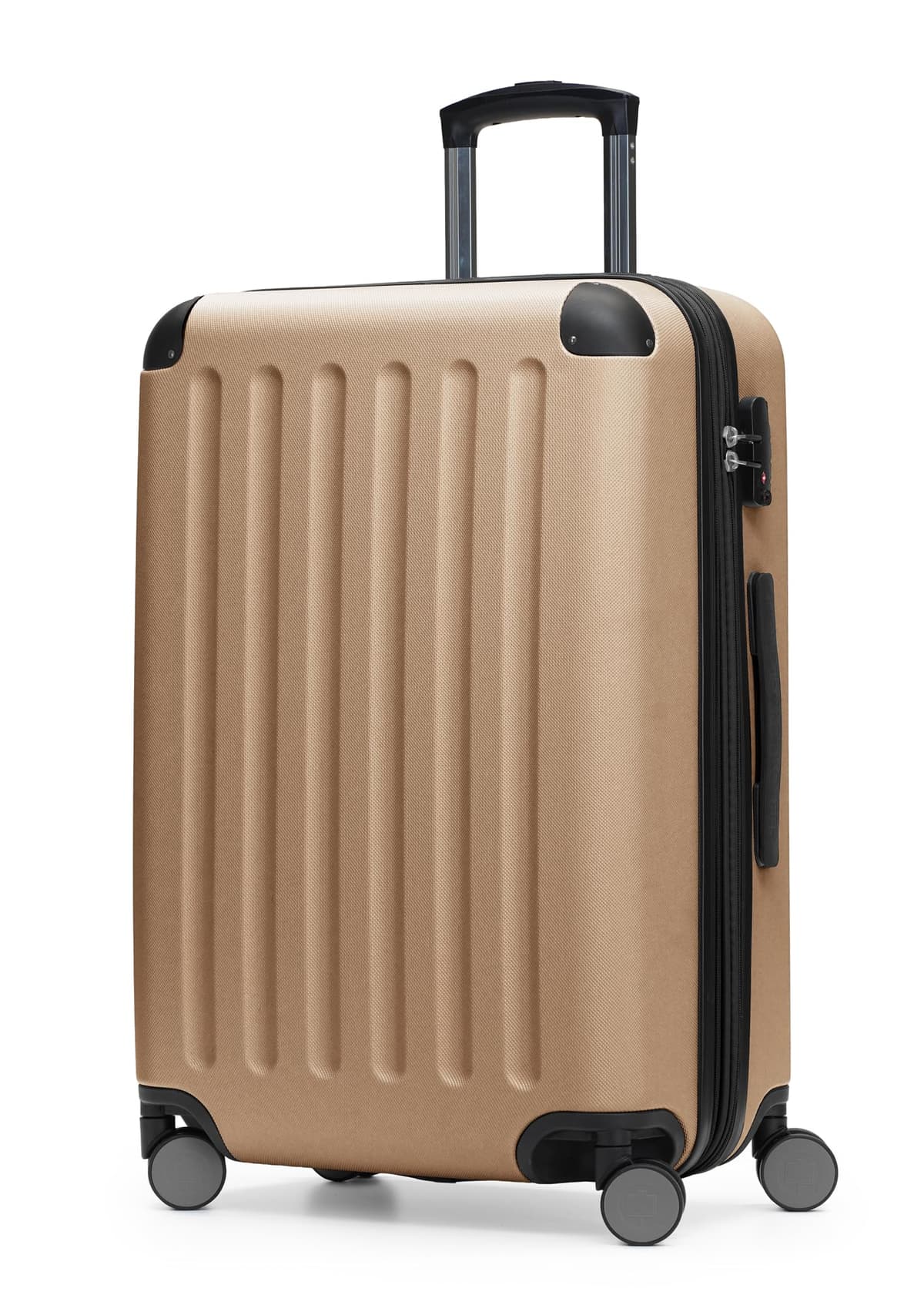 HAUPTSTADTKOFFER - Spree - Equipaje de Mano, Maleta rígida, Trolley expandible, 4 Ruedas Dobles, TSA, 55 cm, 42 litros, Blanco — view 45