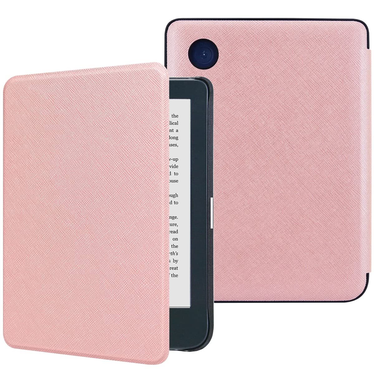 DMluna Funda para Kobo Clara Colour/BW/ 2E, Tolino Shine Colour/Shine 5/4, Cubierta de Cuero PU Premium, Auto Sleep/Wake, Delgada y Ligera, Ajuste Preciso, Verde Agave — view 14