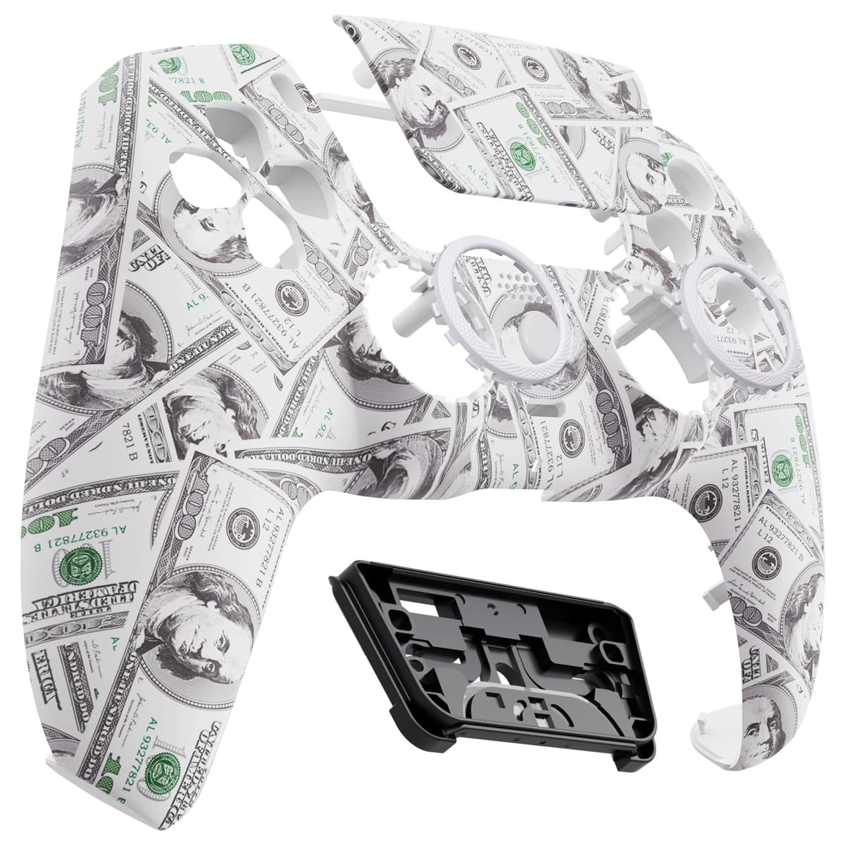 eXtremeRate Luna Rediseñado Carcasa Frontal con Panel Táctil Compatible con ps5 BDM-010 BDM-020 BDM-030 BDM-040 Carcasa Delantera Placa Frontal Funda Portectora Compatible con ps5(Efectivo de $100) — view 5