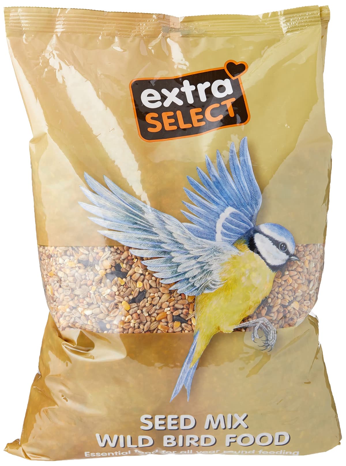 Extra Select Seed Mix Wild Bird Food, 5 Litre (Package may vary) — view 6