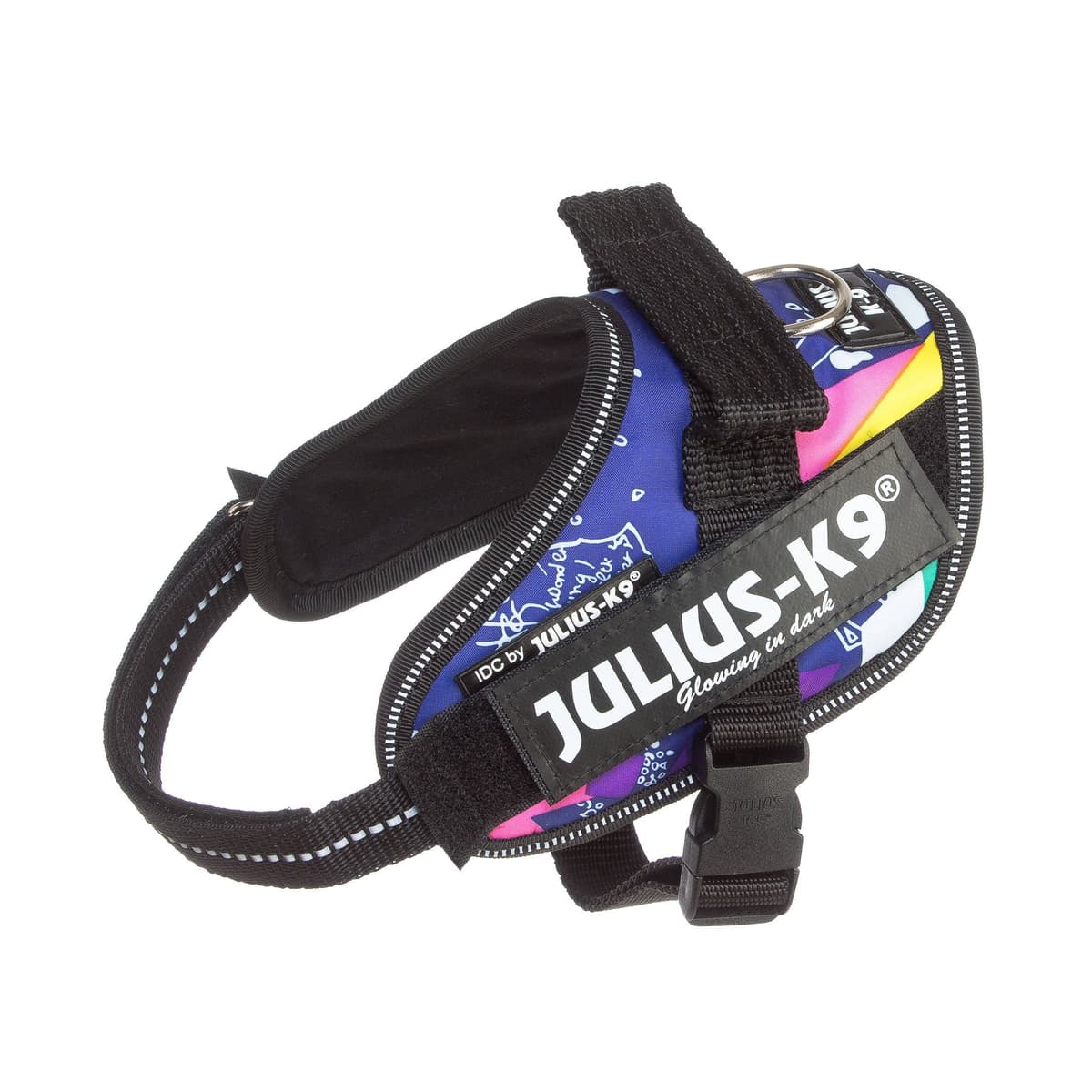 Julius-K9, 16IDC-AM-M, IDC Powerharness, dog harness, Size: Mini, Aquamarine — view 328