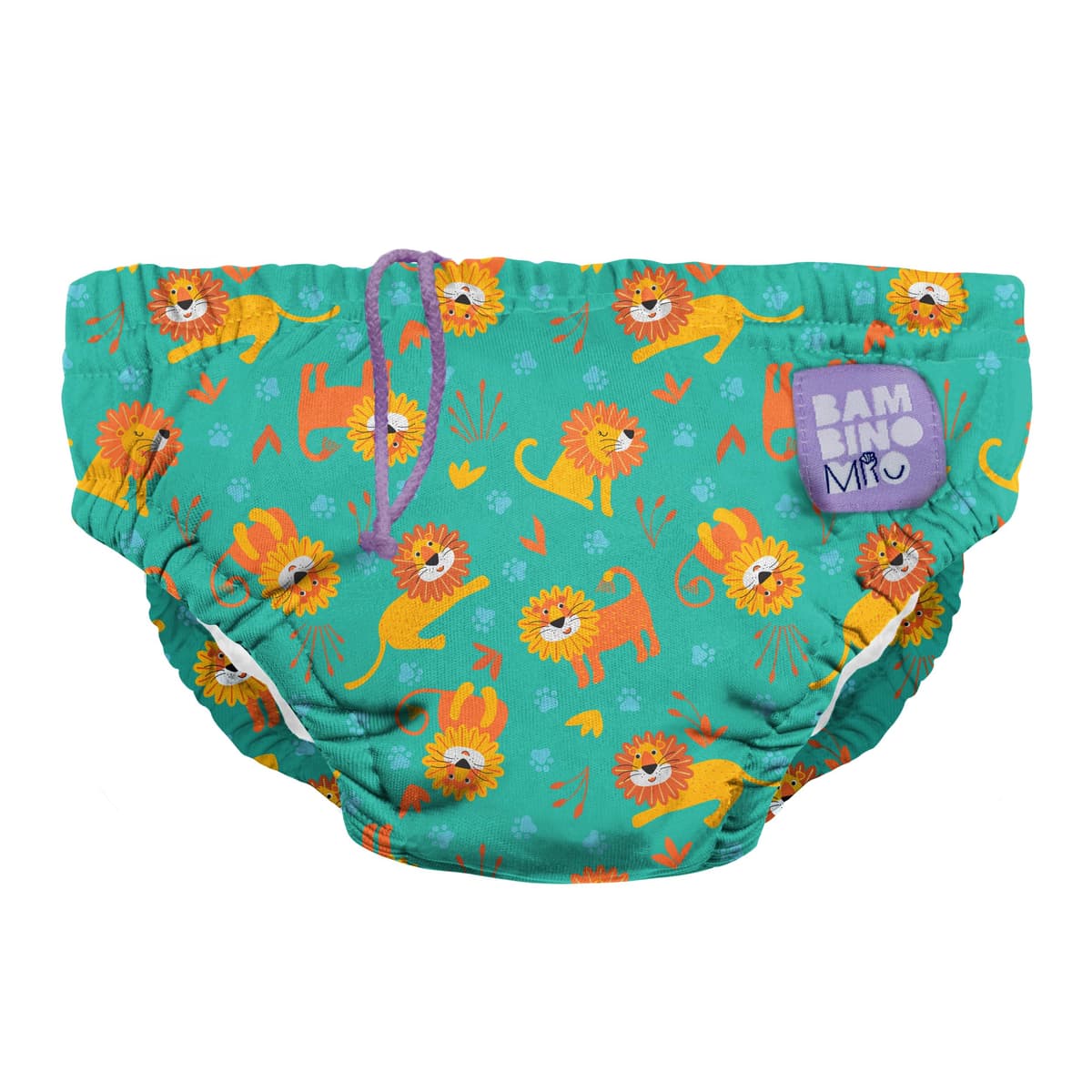 Bambino Mio Baby and Toddler Reusable Swim Nappy Pant, 2-3 Years, Whale Wharf, Boys and Girls — view 11
