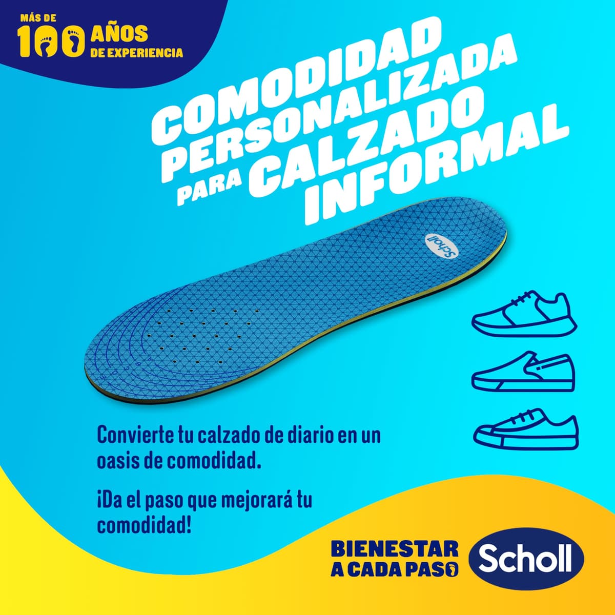 Scholl GelActiv Uso Diario Plantillas de Gel con Memory Foam para Hombre-Antifatiga, Amortiguación Avanzada, Espuma Viscoelástica y GelWave, Compatibles todo tipo de Botas o Zapatillas, Talla 40-46.5 — view 4