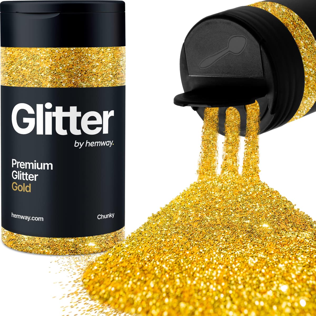 Light Rose Gold Glitter Shaker, 130g Ultrafine Glitter, Crafts 1/128" Metallic Flake Light Rose Gold Sequins, Resin & Epoxy Crafts, Decorating, Halloween, Christmas Nail, Face, Hemway — view 215