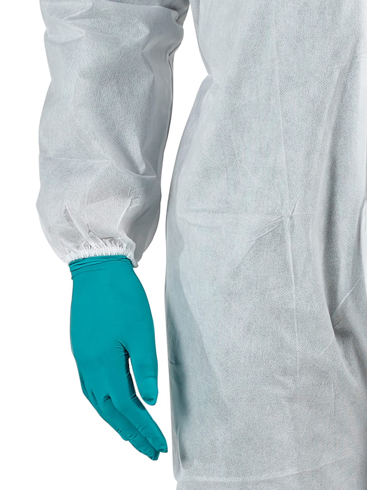 Ansell AlphaTec Bodysuit, Disposable Work Overall with Hood, Chemical Protection, Industrial Safety Workwear, Men Women (1 Unit) — view 3