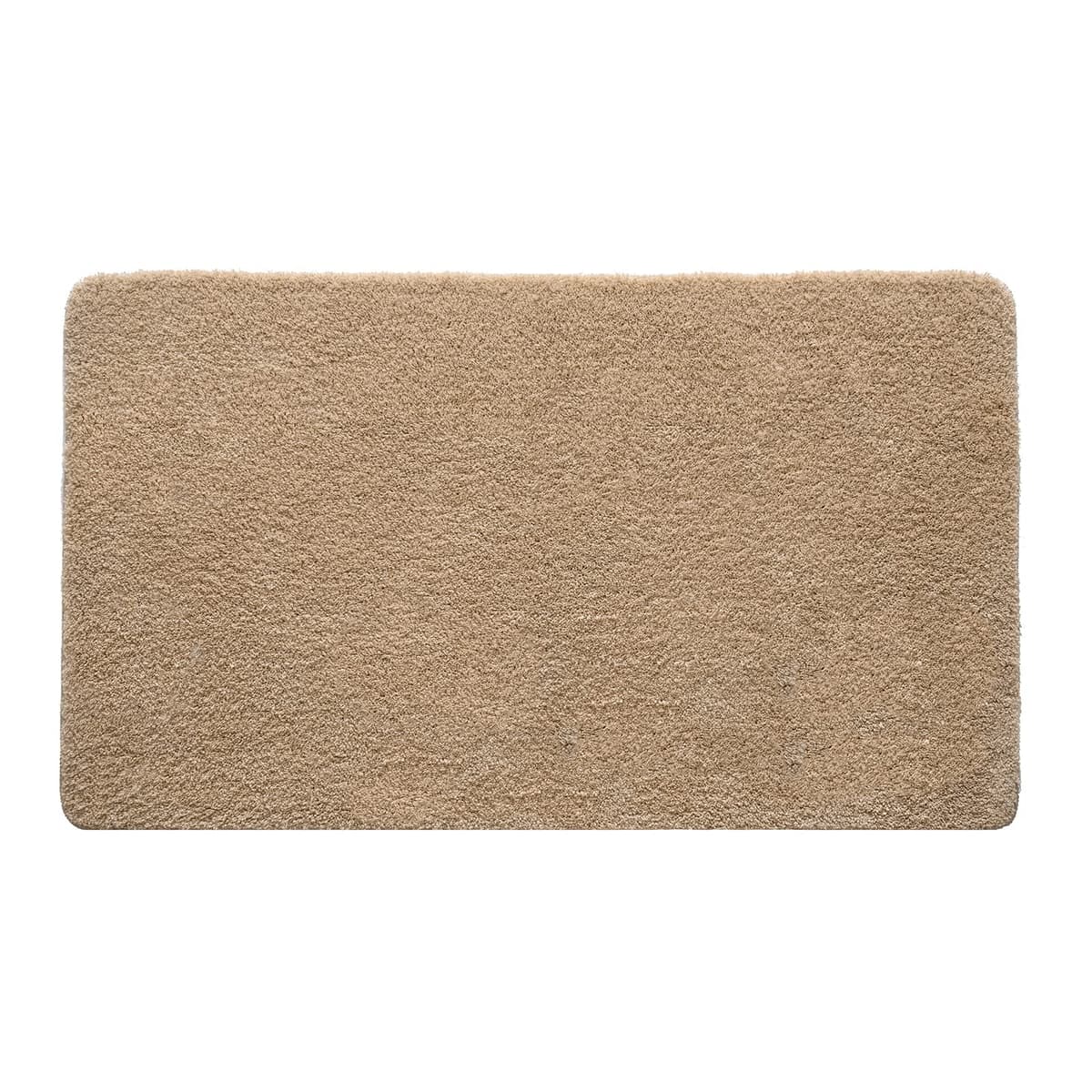 MIULEE Alfombra de Baño Antideslizante Absorbente Microfibra Alfombrilla Baño Lavable a Máquina Alfombra Ducha Baño Cocina Puertas de Entrada Pasillo para Dormitorio Salon Modernas 45x120 cm Beige — view 19