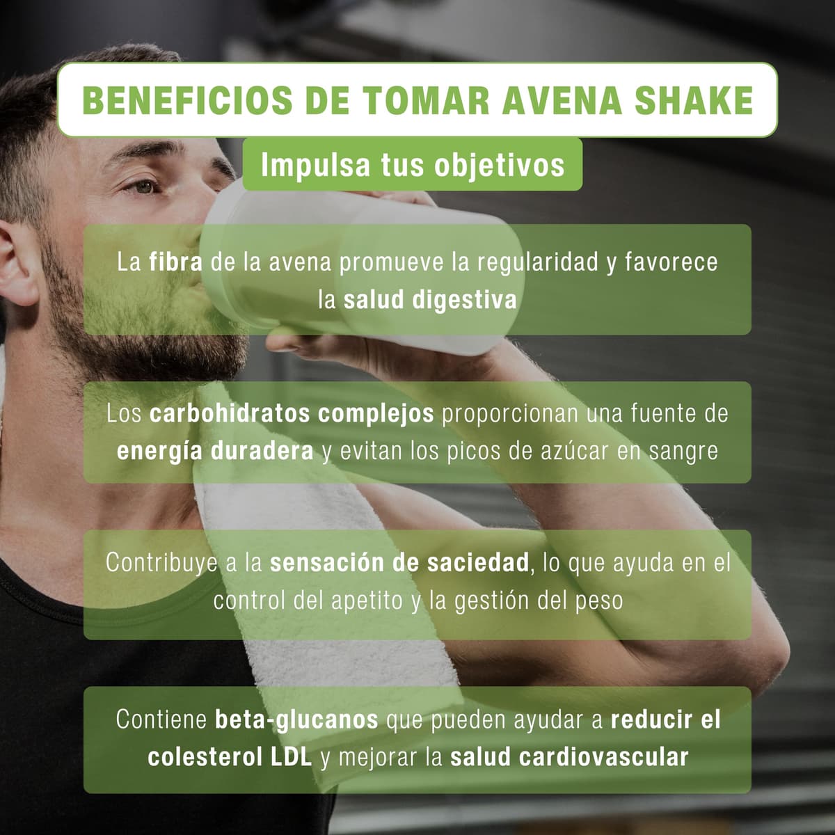NutriEnjoy - Avena Shake 1Kg | Copos de Avena Integral Molidos | Harina de Avena Sabores | Avena en Polvo | Harina de Avena Integral | Avena Instantánea Sabores Deliciosos (Dulce de Leche) — view 4