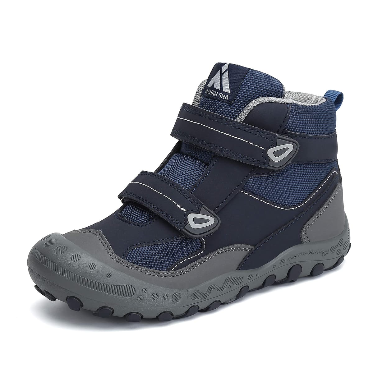 Mishansha Unisex Niños Zapatos de Senderismo para Antideslizante y Ligero Botas para niña Botas de Montaña