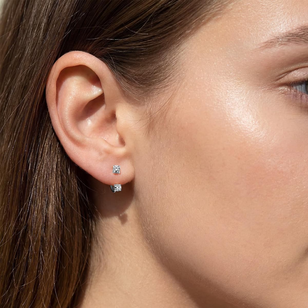 Nymora Anillo de Nariz de Plata 18G 3 Piezas (6mm 7mm 8mm) Piercing de Herradura de Circonio, Anillo de Piercing de Labios y Anillo de Helix con Herramienta de Agarre para Mujeres — view 4