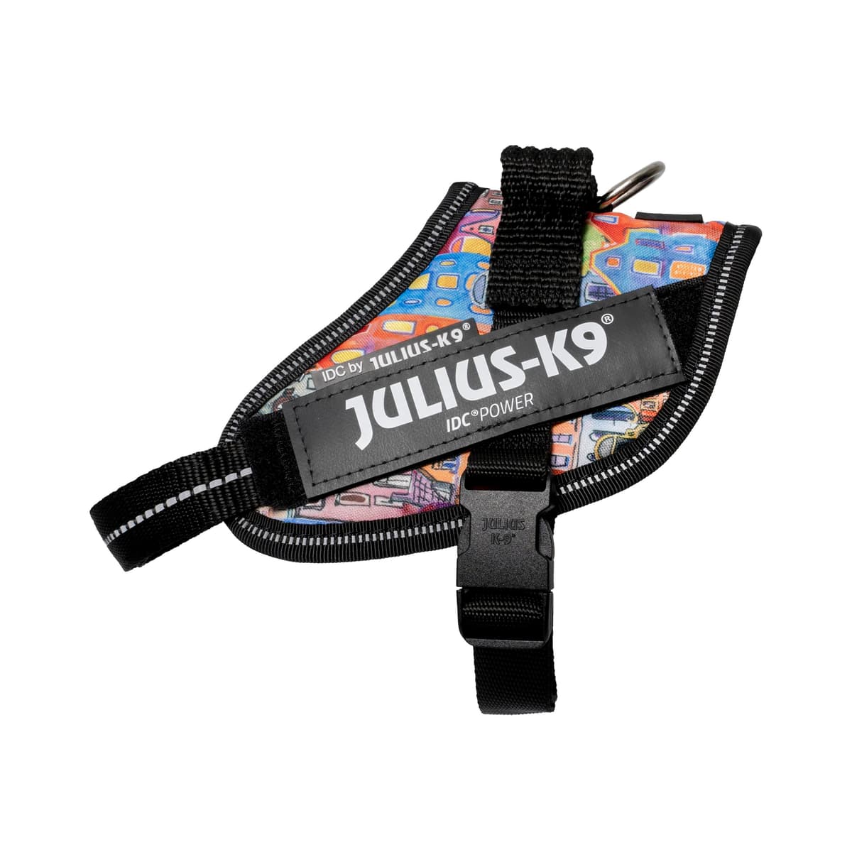 Julius-K9, 16IDC-AM-M, IDC Powerharness, dog harness, Size: Mini, Aquamarine — view 356