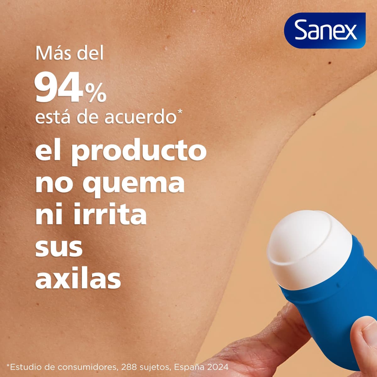 Sanex Dermo+ Extra Control Desodorante Antitranspirante Roll-On 72 Horas 6x50 ml– protección efectiva contra el sudor y el mal olor – dermatológicamente testado– contiene 0% alcohol* — view 5