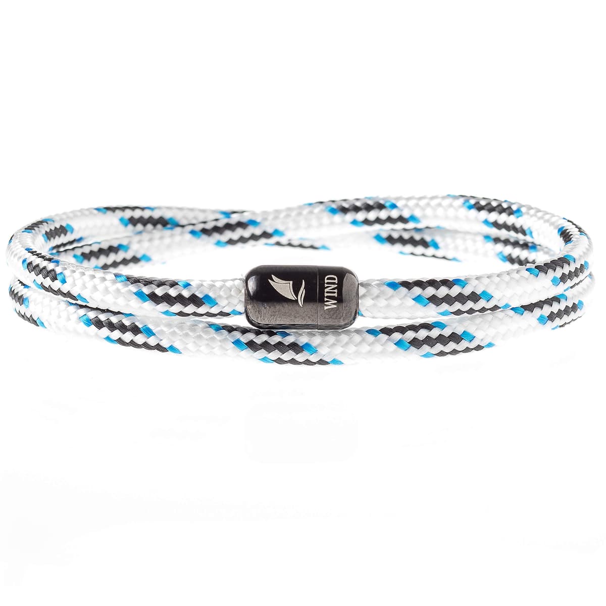 Wind Passion - Pulsera Magnética Paracord para Hombre y Mujer - Cuerda Náutica Hecha a Mano - Cordón Surfera de Verano - Regalo Navidad — view 8